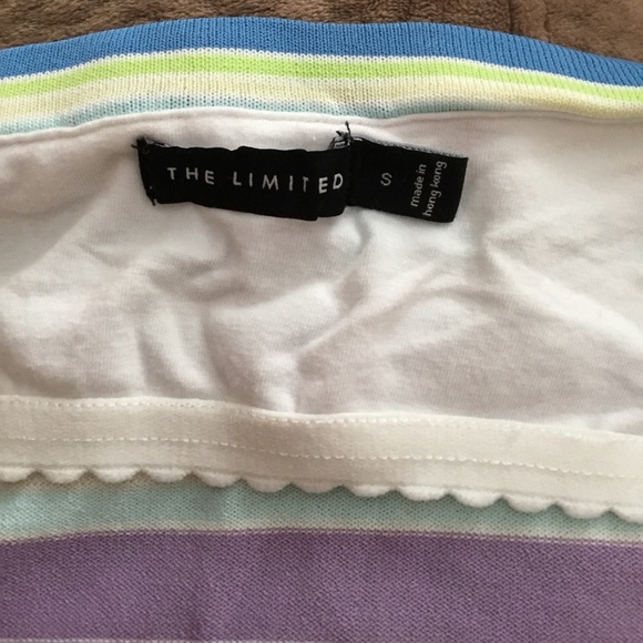 Vintage The Limited cropped halter sweater tops - Picture 7 of 8